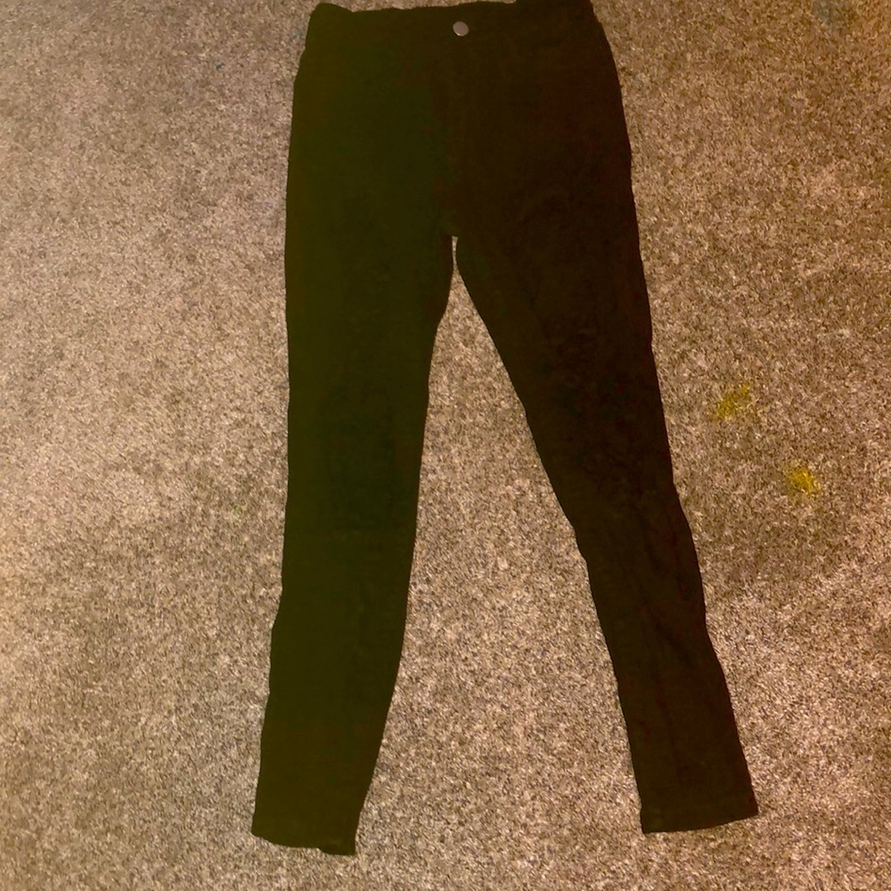 black shien ripped jeans